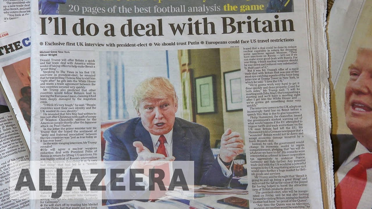 Donald Trump outlines foreign-policy plans in first UK interview