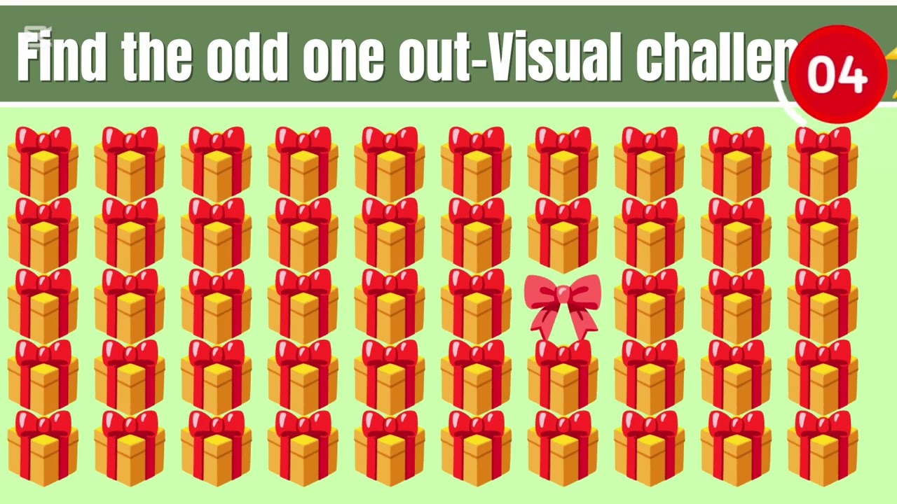 Find the odd one out - Brain game & visual skill@generalknowledgefacts-1 