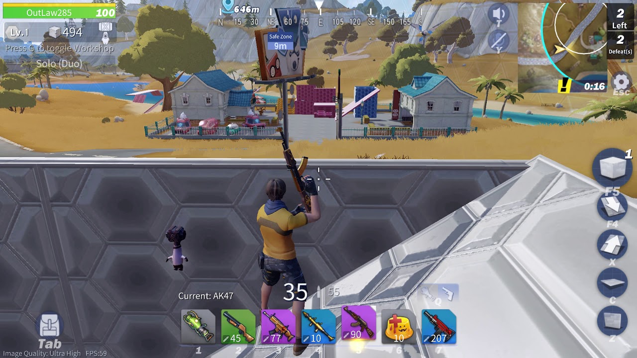 Creative Destruction Intense 1v1 Build Battle PC