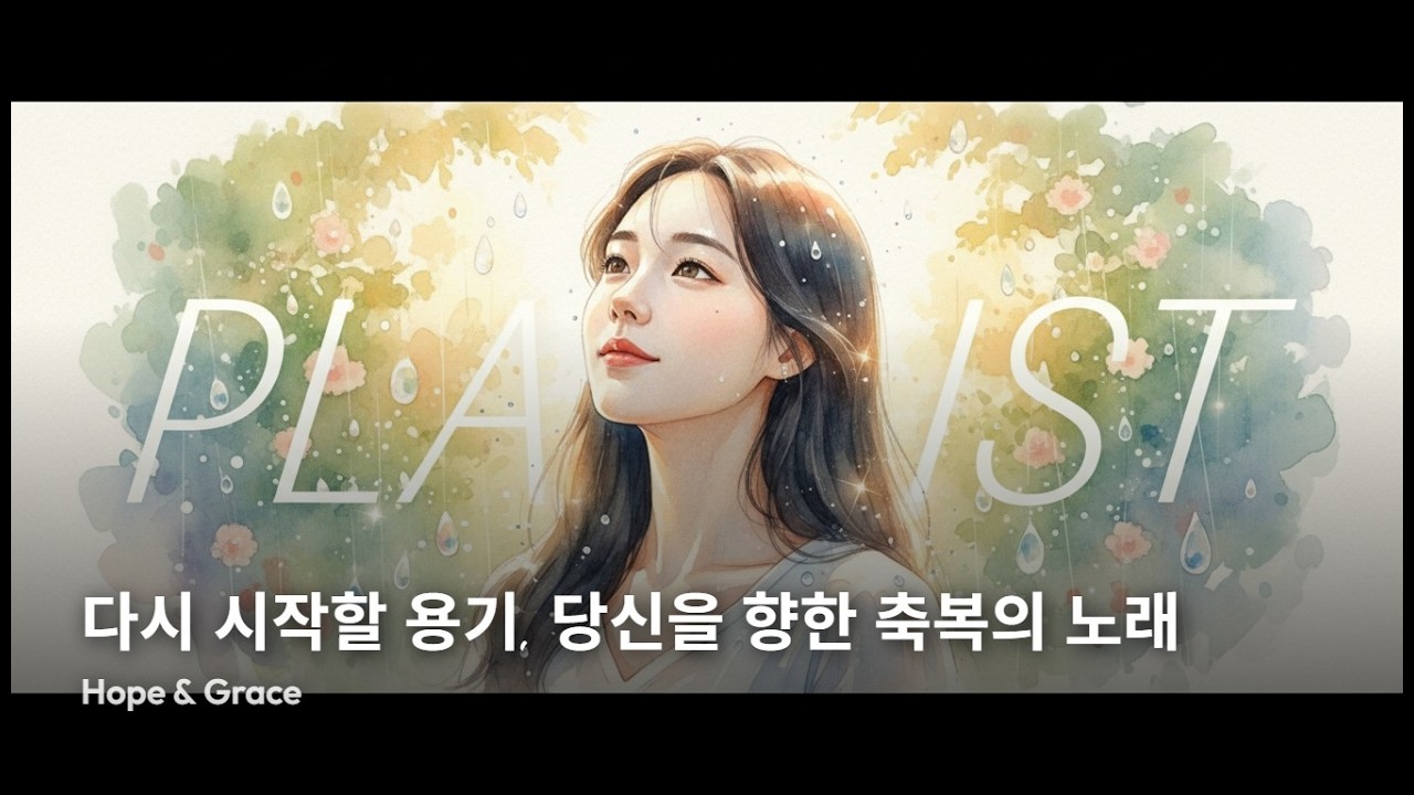 ccmplaylist 🌈 다시 시작할 용기, 당신을 향한 축복의 노래 | Hope & Grace