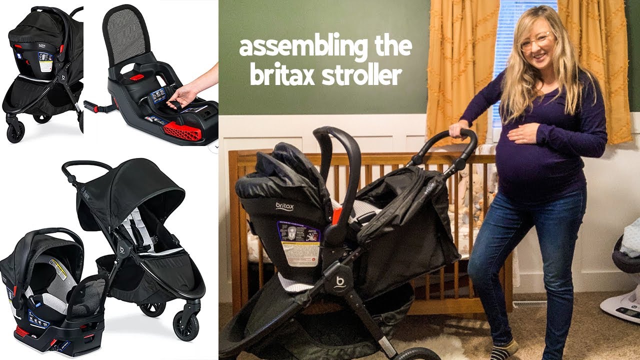 Britax Stroller Unboxing and Assembly - SO EASY