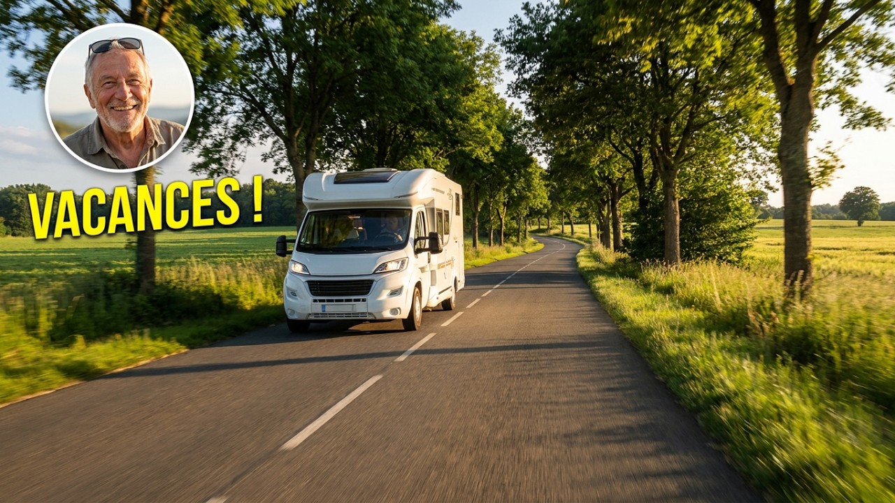 NOUS ETIONS SUR LA ROUTE DES VACANCES EN CAMPING CAR