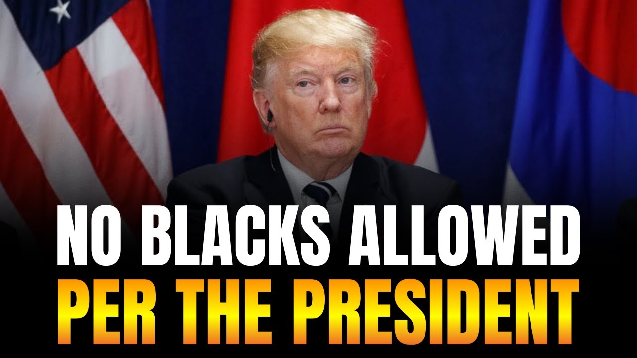 REPLAY: Trump's Resegregation And Whitening of America — No Blacks Allowed