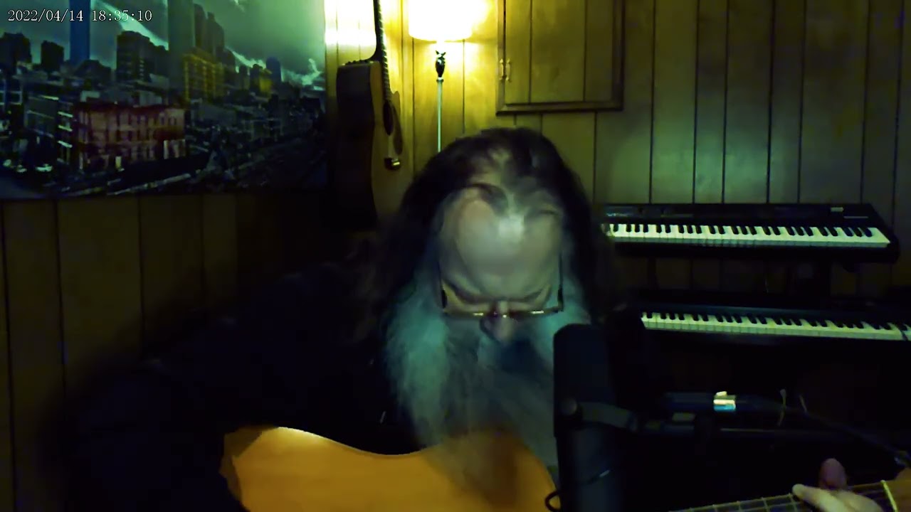 Catch Me - in the studio - acoustic/vocal - J Edwards