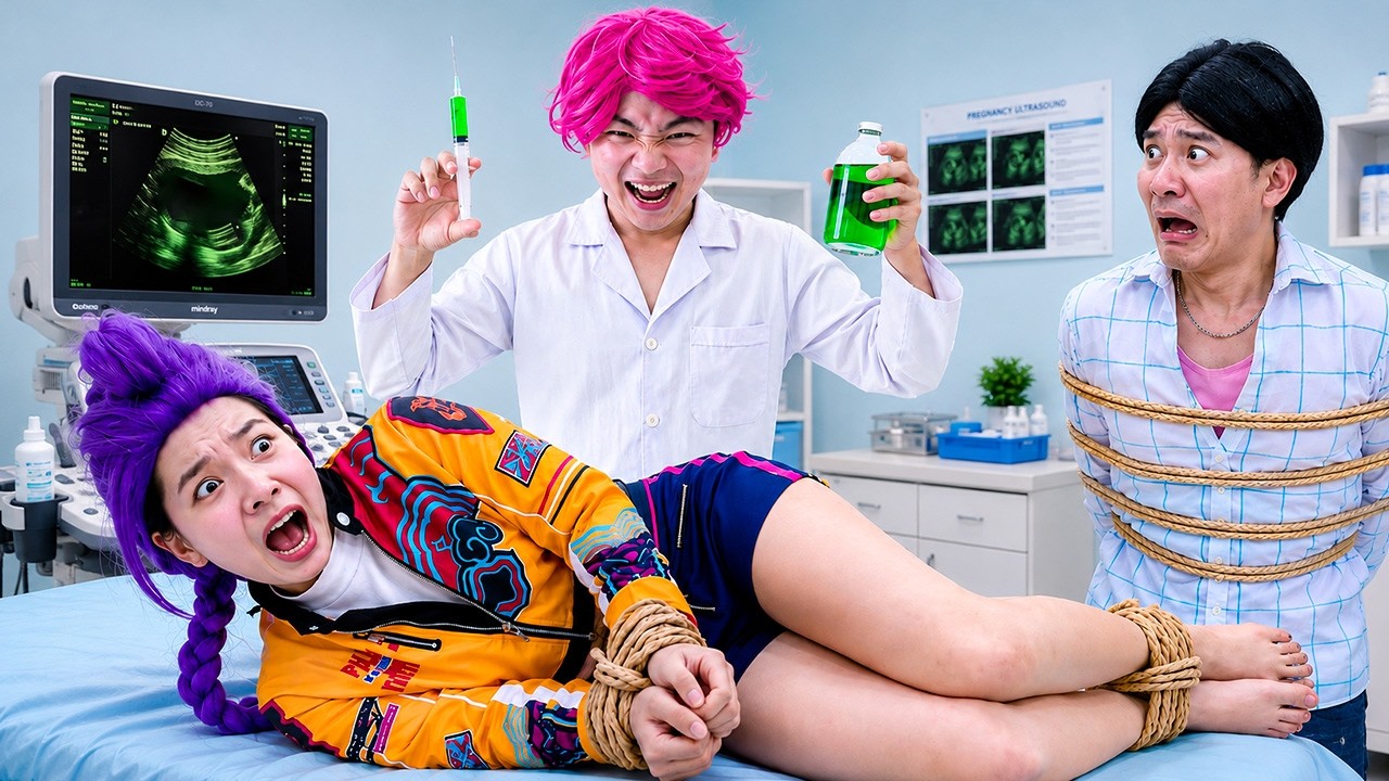 Abby turns into a mad doctor! Kidnaps Rumi & Jinu for experiments | Real-life K-Pop Demon Hunters