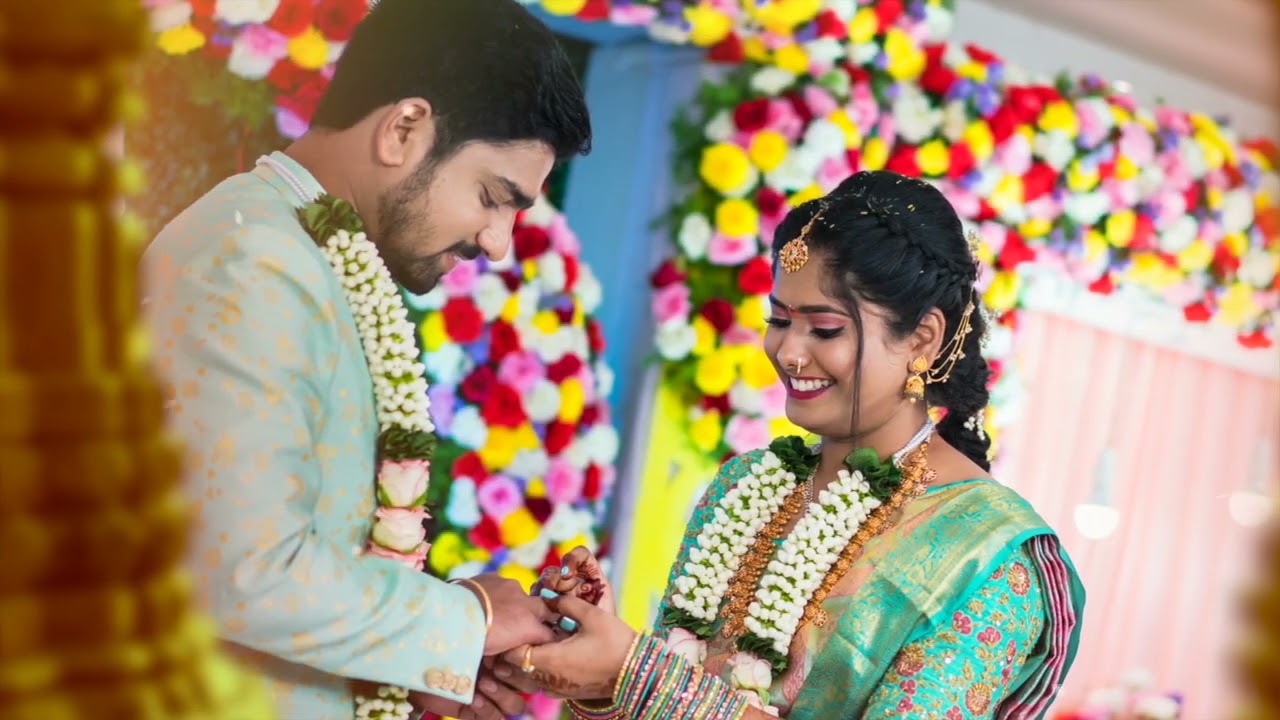 Sandhya Rani & Achyuth Reddy Wedding Invitation ||