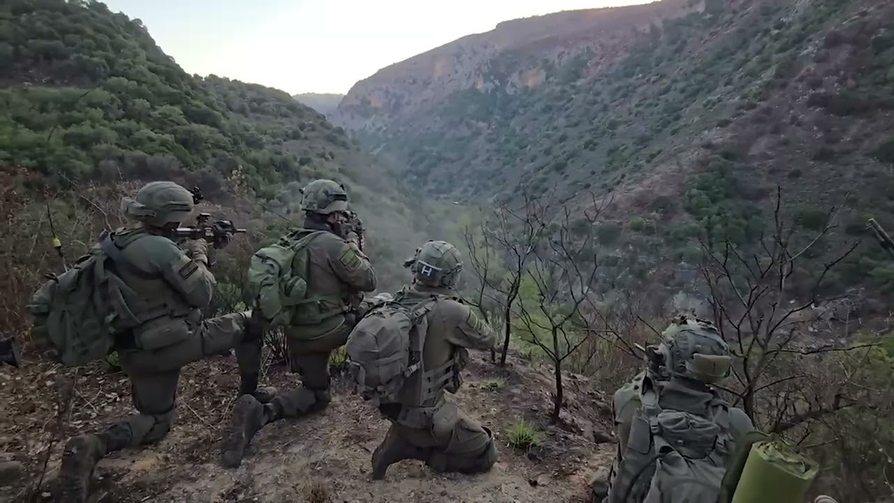 IDF's 3rd Brigade operating in southern Lebanon