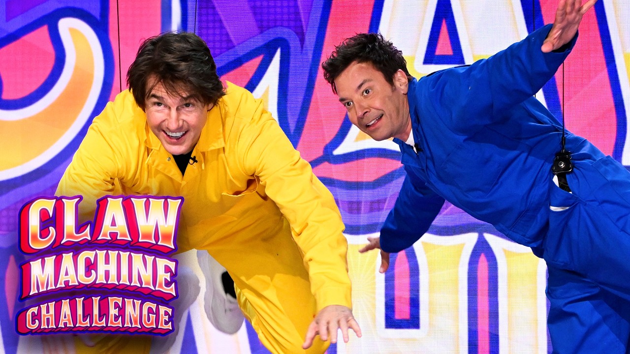 Claw Machine Challenge with Tom Cruise | The Tonight Show Starring Jimmy Fallon