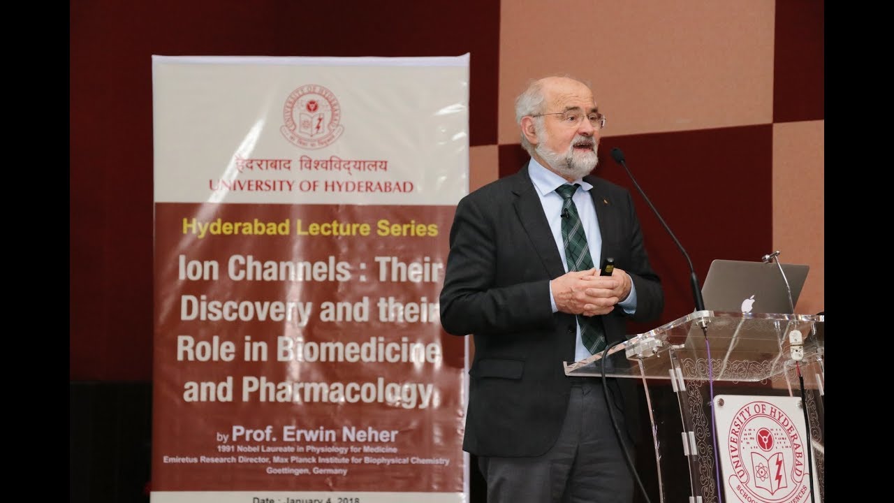 Nobel Laureate Prof. Erwin Neher