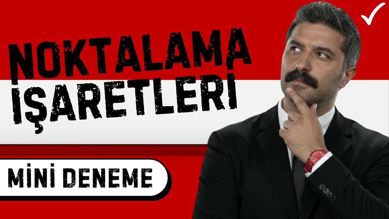 Noktalama İşaretleri | Mini Deneme | RÜŞTÜ HOCA