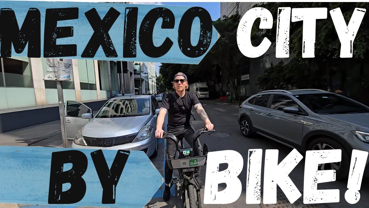 Exploring Mexico City by Bike 🇲🇽 | My First Spanish Vlog! (Tacos, Zócalo & Culture)