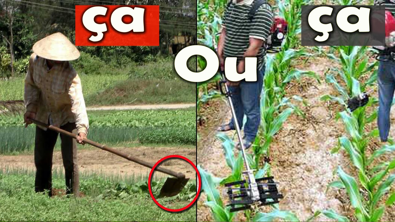 MACHINE AGRICOLE: Un équipement de laboure et de sarclage MOINS CHER pour l'agriculture en Afrique.