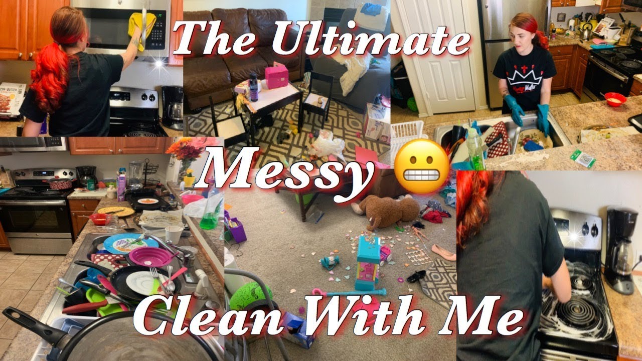EXTREMELY MESSY CLEAN WITH ME//ENTIRE SMALL APARTMENT//CLEANING MOTIVATION//Stephanie McQueen
