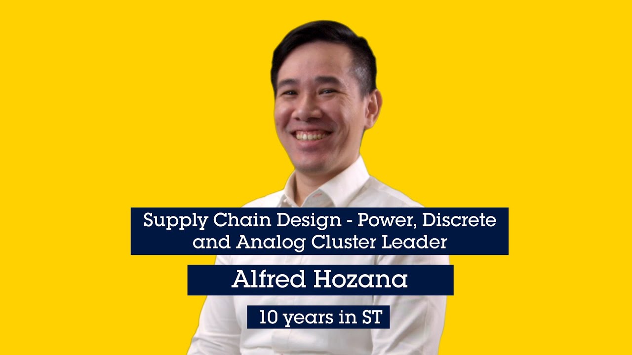 ST Job World Tour : Alfred - Supply Chain Design - Power, Discrete and Analog Cluster Leader