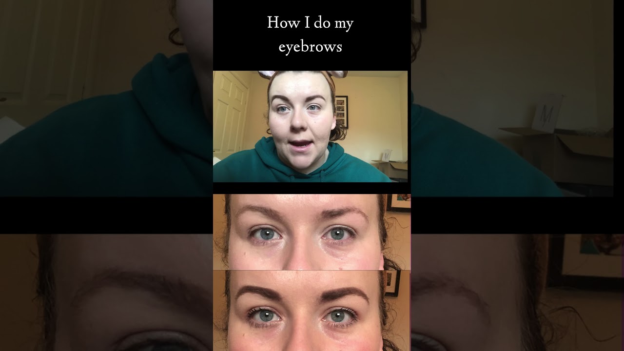 How I do my eyebrows TBSAH style