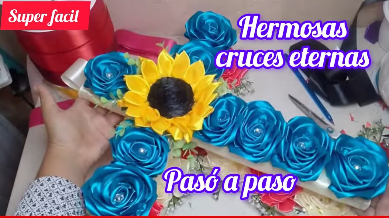 💙Cruz eterna💙 paso a paso