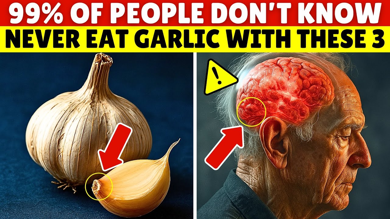 Пожилые люди, НИКОГДА не смешивайте чеснок с этими тремя продуктами — он становится токсичным! | ...