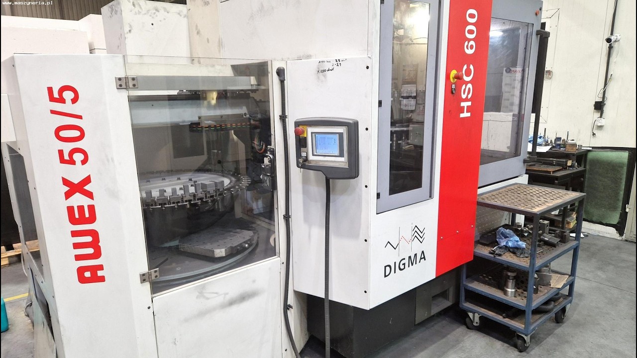 Centrum obróbcze CNC EXERON DIGMA HSC 600