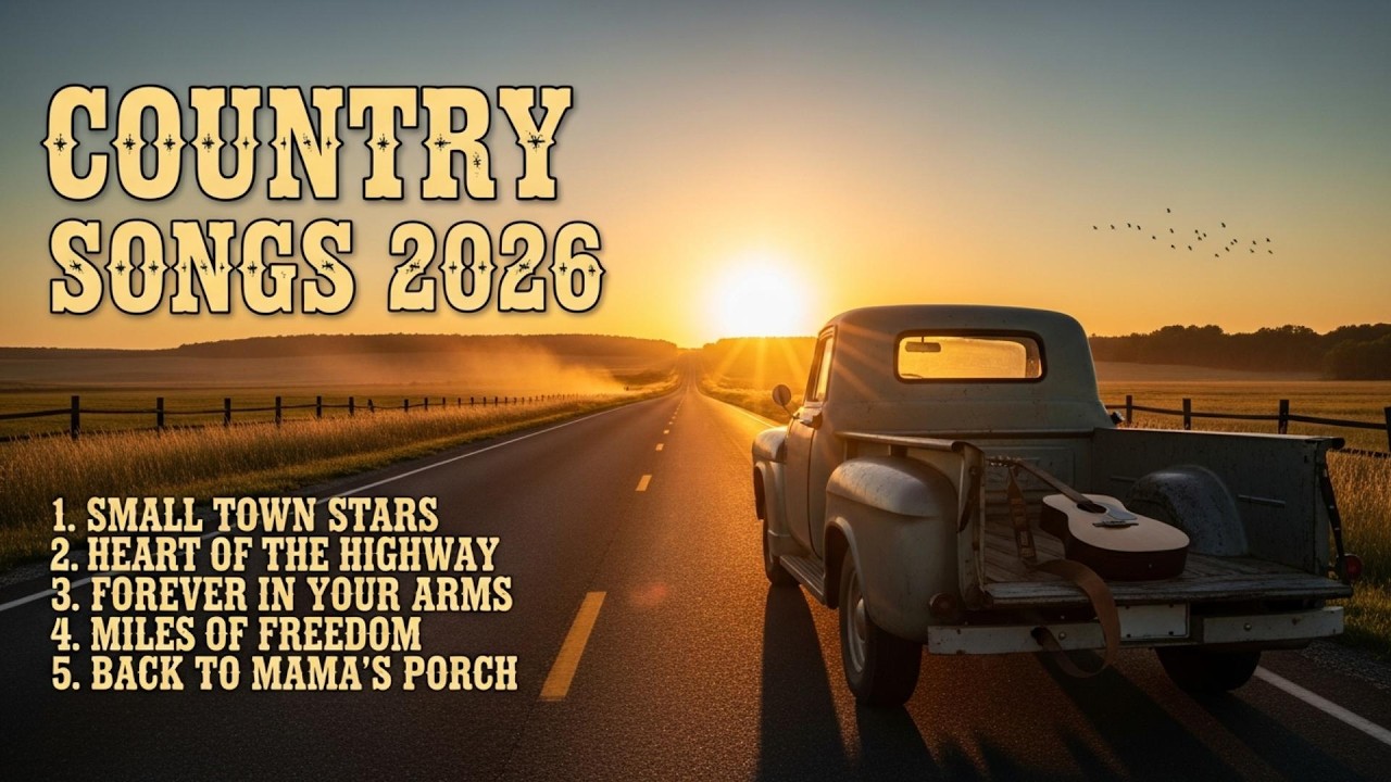 Ultimate Country Road Trip 2026 – Smooth & Relaxing Country Songs