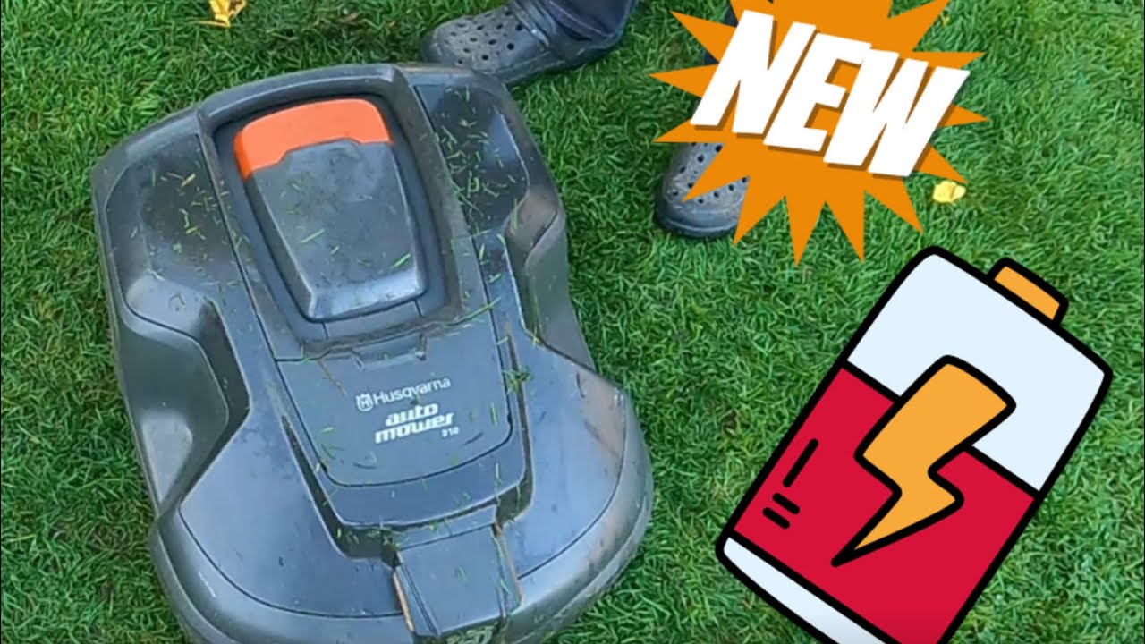 Husqvarna Automover 310 / 315 / Akku wechseln / Tutorial / Anleitung / Mährobotor   / 315x