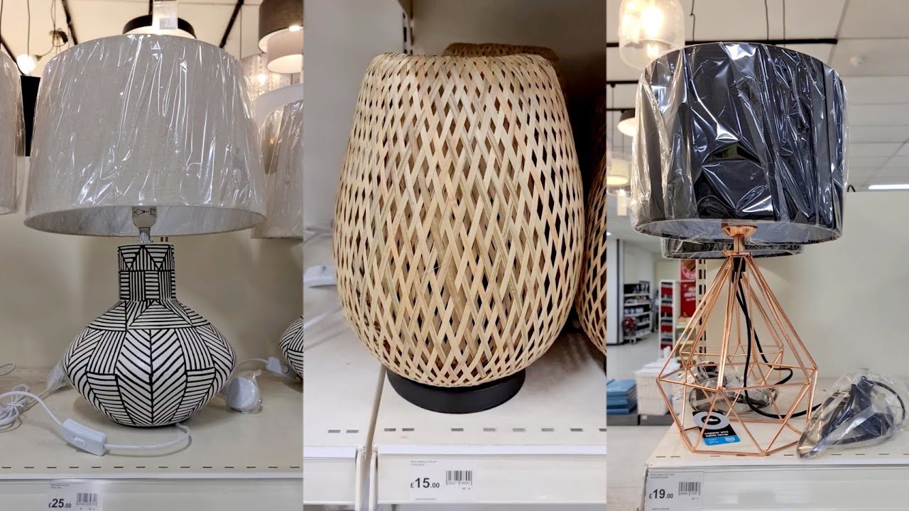 Wilko Lamp Collection 2023