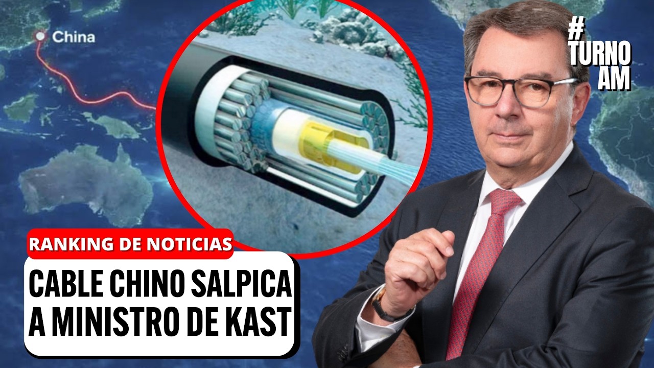 Trama del Cable Chino SALPICA a ministro de Defensa de KAST: ¿Qué OCULTA Fernando Barros? | #TURNOAM