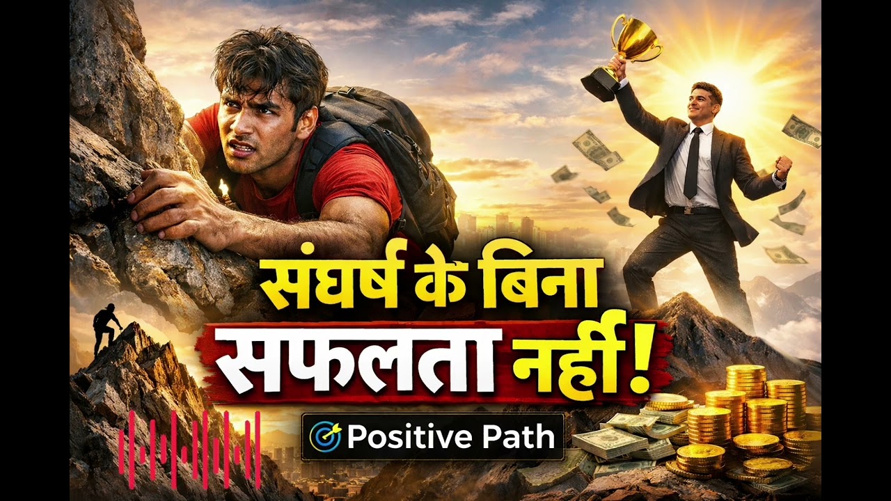 Powerful Motivational Speech Hindi बिना संघर्ष कोई सफलता नहीं | मेहनत और सफलता की सच्चाई