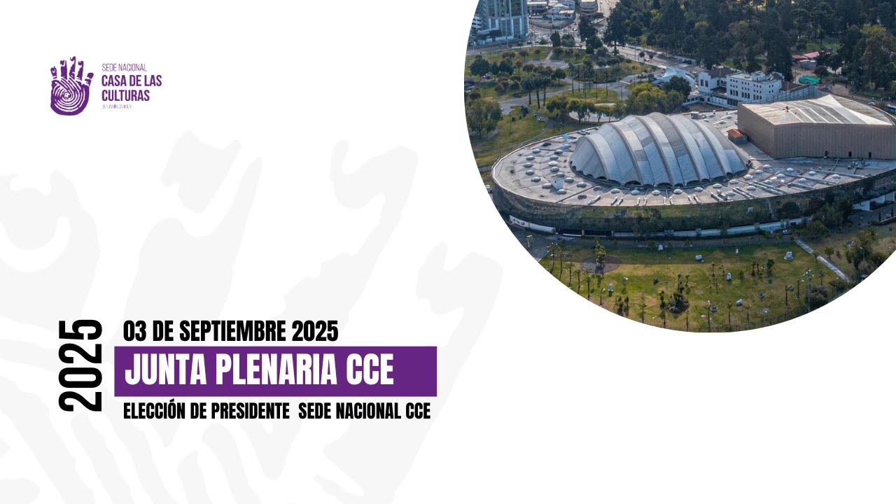 Junta plenaria CCE  3/09/2025