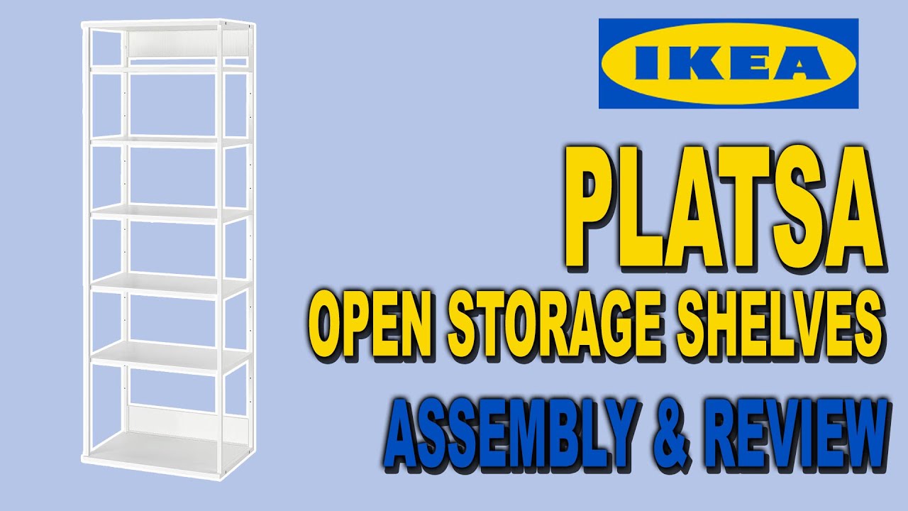 IKEA PLATSA Open Storage Shelf Assembly + Review | Clueless Dad