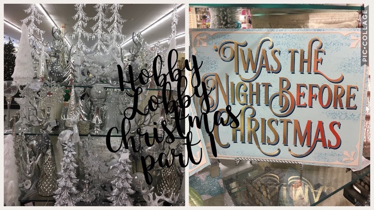 Hobby Lobby Christmas Decor ~Part 1