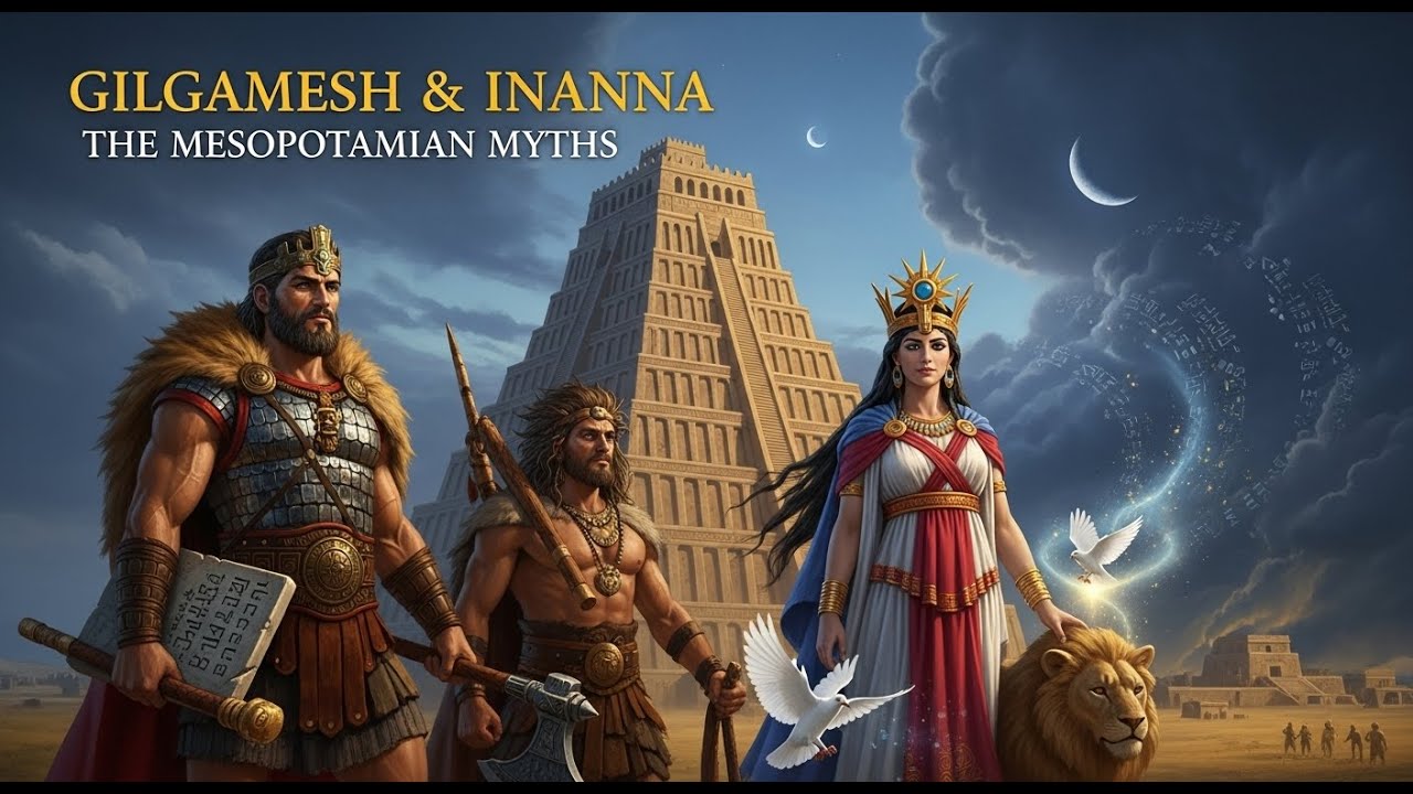 Mesopotamia’s Epic Saga of GILGAMESH & INANNA | Boring Myths For Sleep
