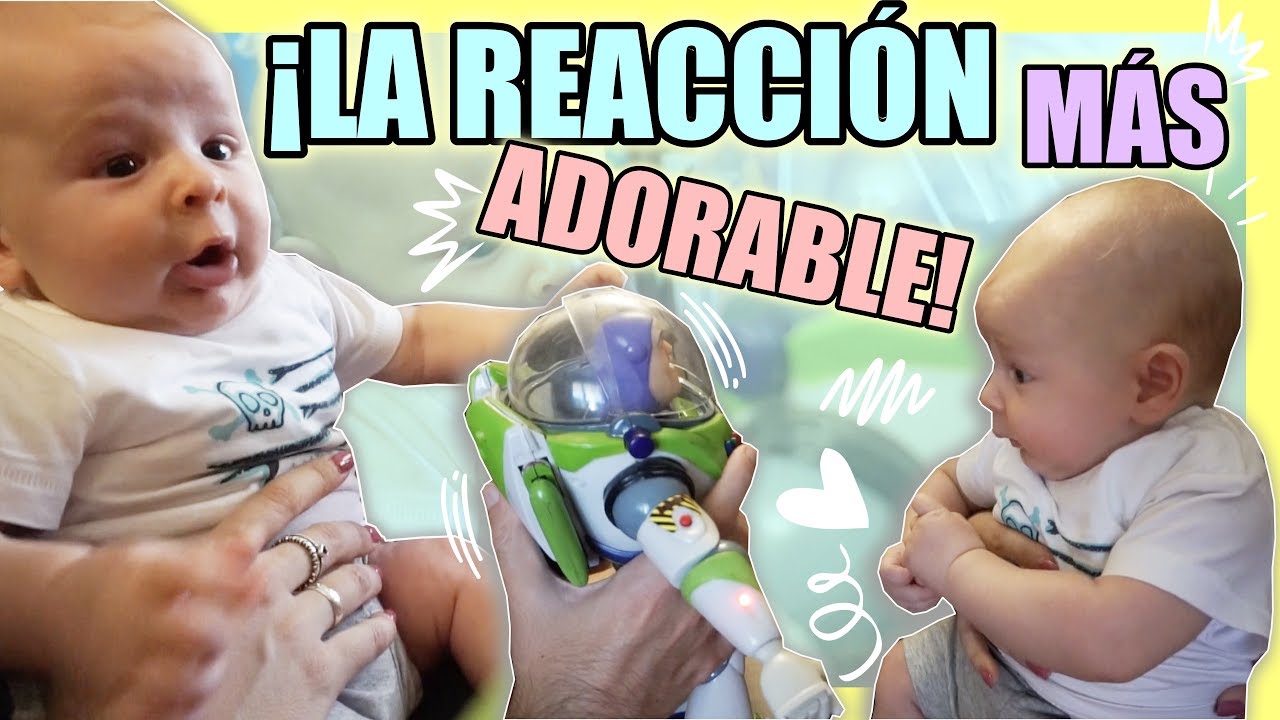 😍 REACCIÓN de WILLIAM al conocer a BUZZ LIGHTYEAR 🚀 | ¡La REACCIÓN más ADORABLE! ❤️ VLOGS DIARIOS