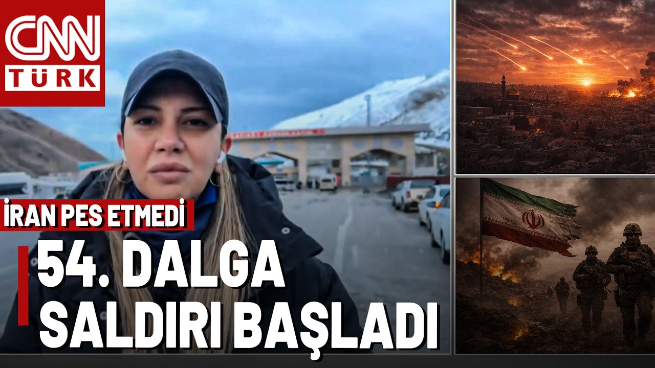 54. Dalga Saldırı Başladı! İran, Tel Aviv'i 