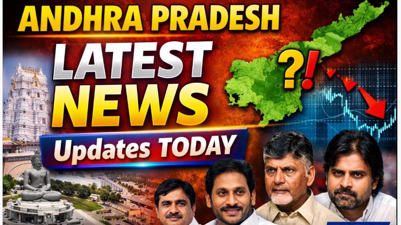 Andhra Pradesh Latest News Updates Today | AP Politics, Government & Breaking News | FBTV NEWS