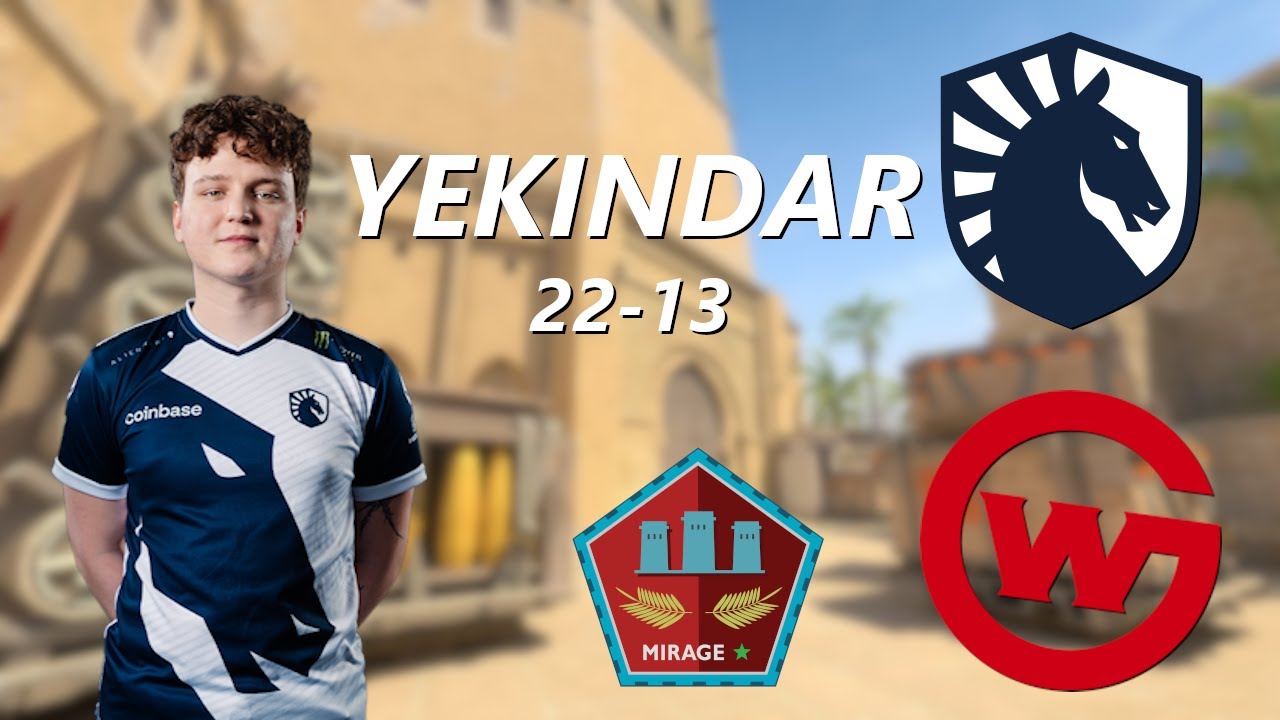 Liquid YEKINDAR POV 22-13 | Mirage Liquid vs Wildcard | IEM Dallas 2024 North America Qualifier
