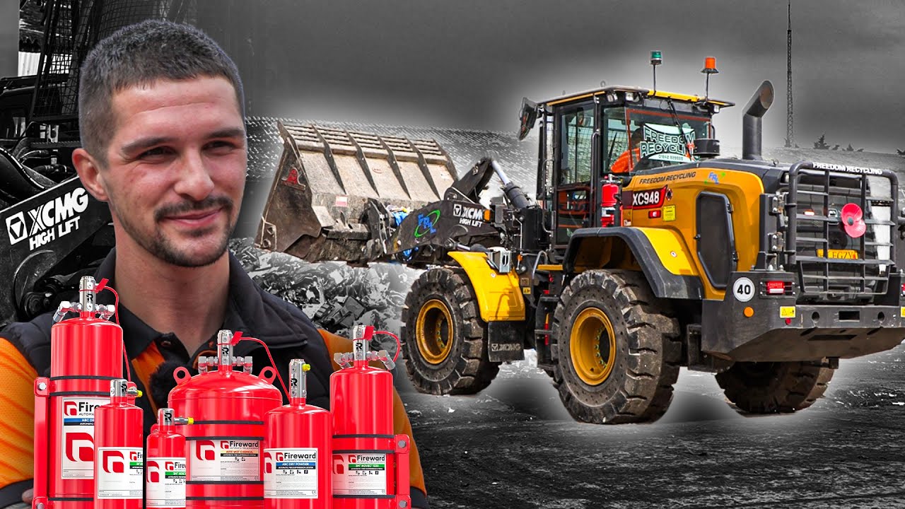 🗣️ 'It's peace of mind for us' | XCMG Protected With Automatic Fire Suppression🧯