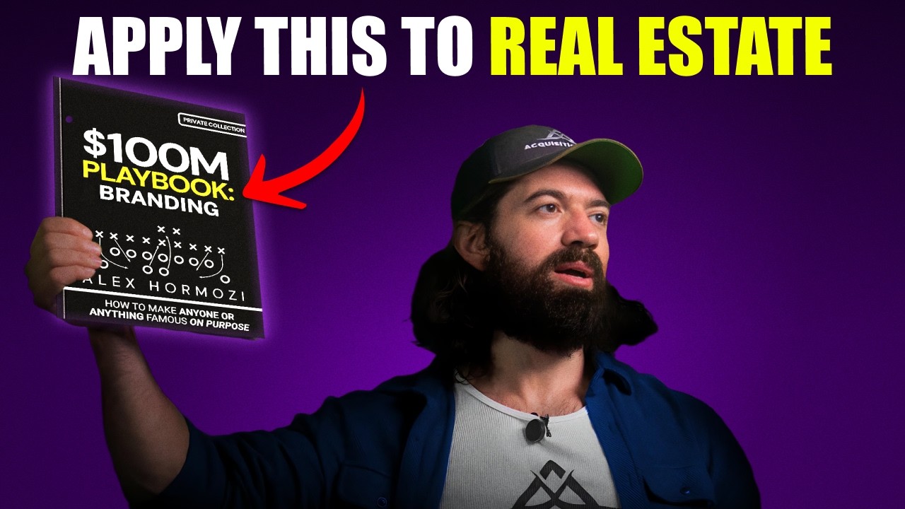 REVEALING Alex Hormozi's $25,000 Personal Branding Strategy for Real Estate Agents