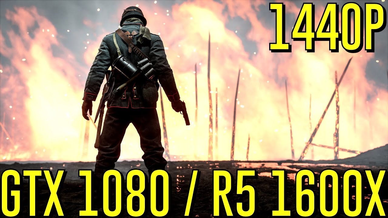 Battlefield 1 Multiplayer: GTX 1080 | 1440P ULTRA