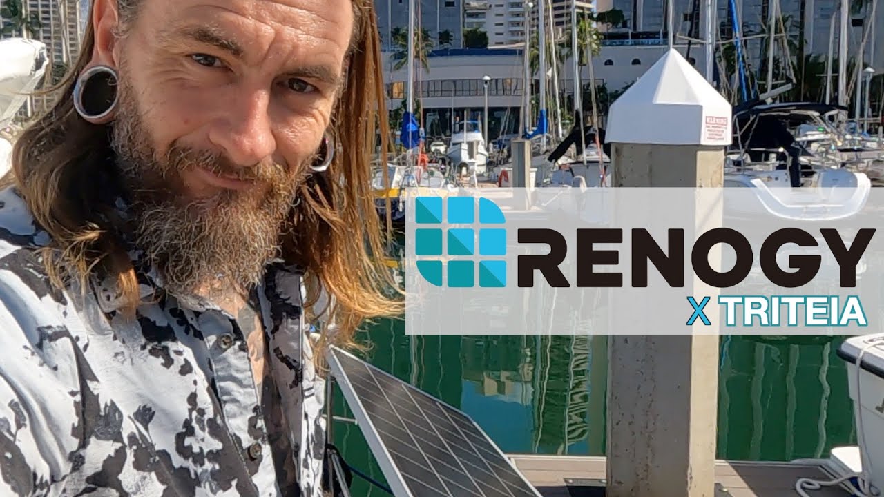 Installing New Renogy Solar Panels on Triteia ⚡️Doubling Our Solar from 200 watts to 400 watts!