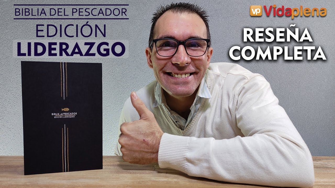 BIBLIA DEL PESCADOR edición LIDERAZGO | EXCELENTE HERRAMIENTA | Reseña Completa en FORMA Y CONTENIDO