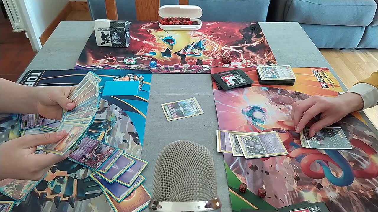 ASMR FR: combat pokémon contre mon frère 2/2 (qui vas gagner?)