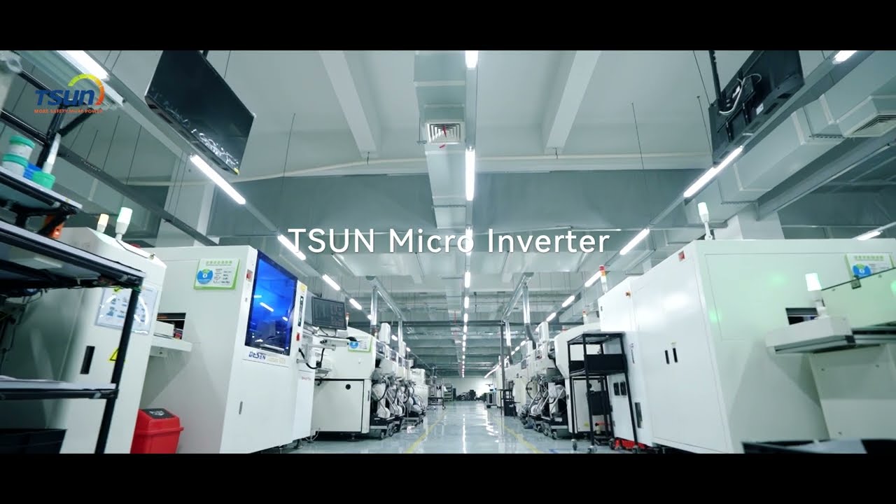 Production of TITIAN Series Micro inverter from TSUN