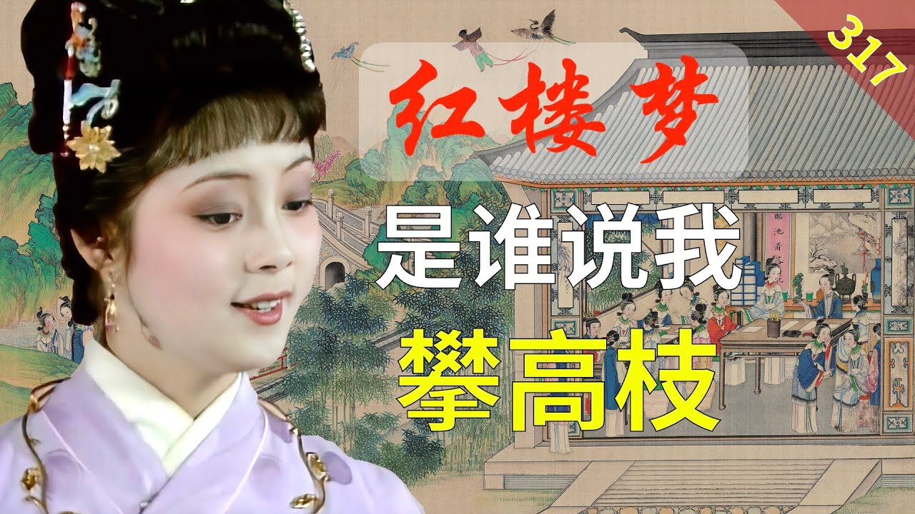 【317】宝钗的柳絮词是说想攀高枝吗？ 红楼梦70回肆