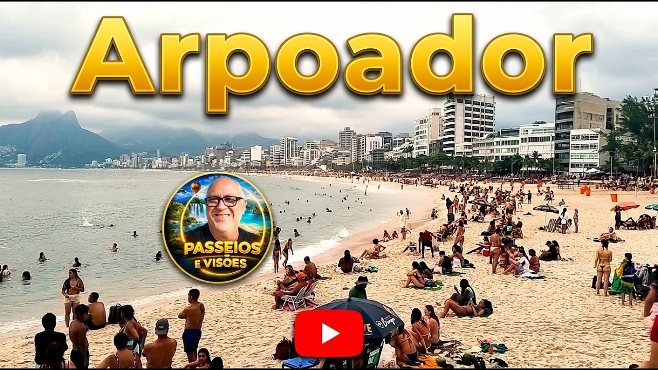 Arpoador, chova ou faça sol, sempre animado! 2026 #passeios Siga @Passeios-e-Visoes