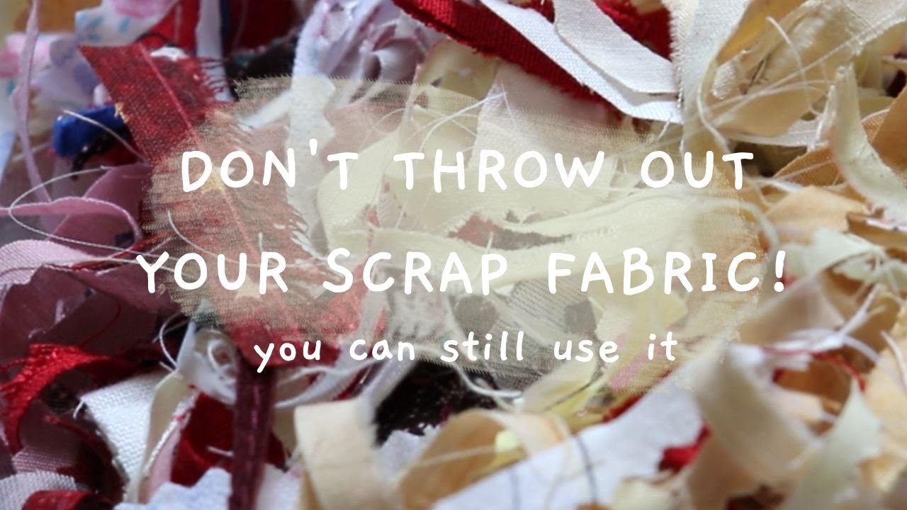 scrap fabric projects | zero-waste
