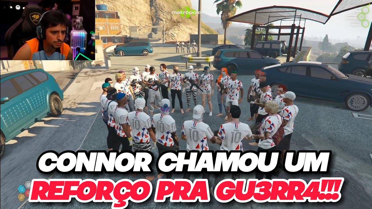 CONNOR CHAMOU UM REFORÇO PRA GU3RR4!!!