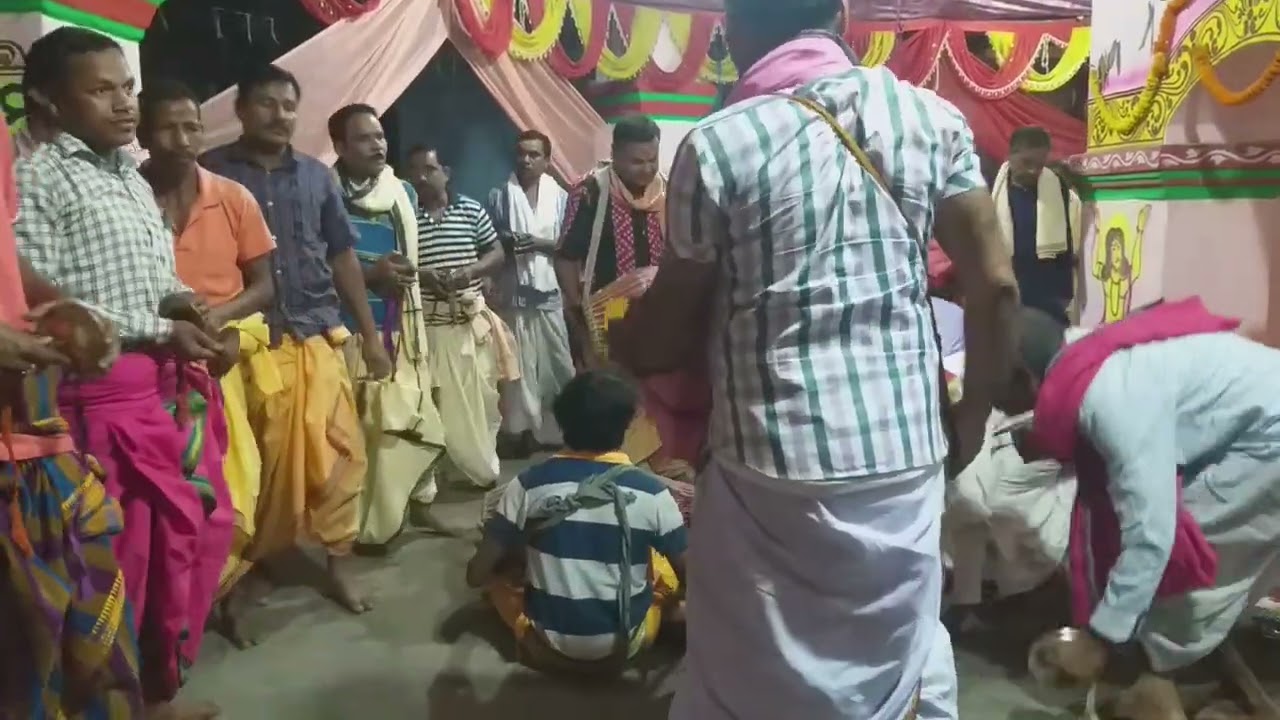 Gamlai Kirtan Mandali at Bonai Uparpada Mahamantra Kirtan 🙏🙏