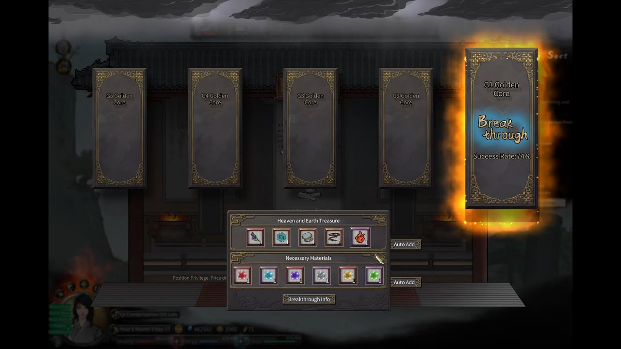 Tale of Immortal chaos playthrough: Ep 5 Qi-condensation 鬼谷八荒 洪荒攻略：5 结晶期