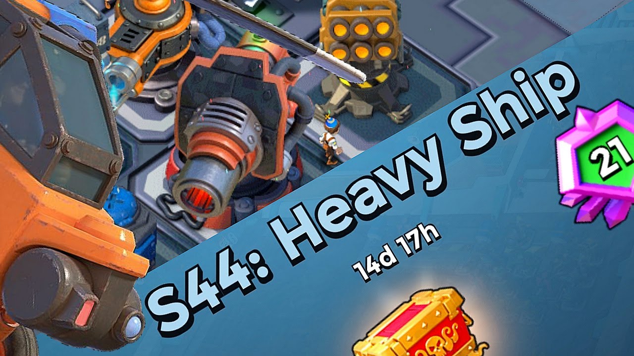 Boom Beach WARSHIPS Season 44: Heavy Ship💥  // Diamond Push Part 1