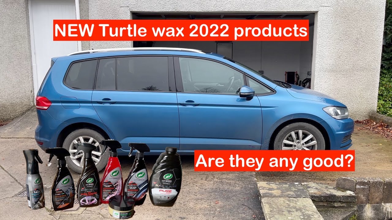 Detailing the FAMILY car with Turtle wax NEW 2022 products!
